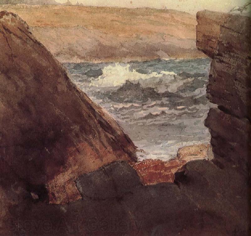 Winslow Homer Through Iwama Norge oil painting art